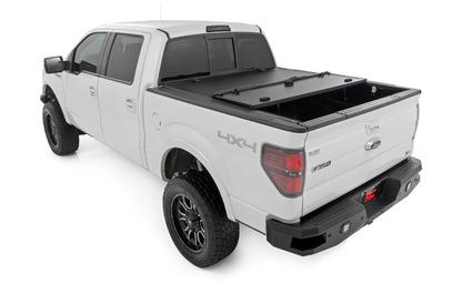 HARD TRI-FOLD FLIP UP BED COVER FORD F-150 2WD/4WD (04-14)