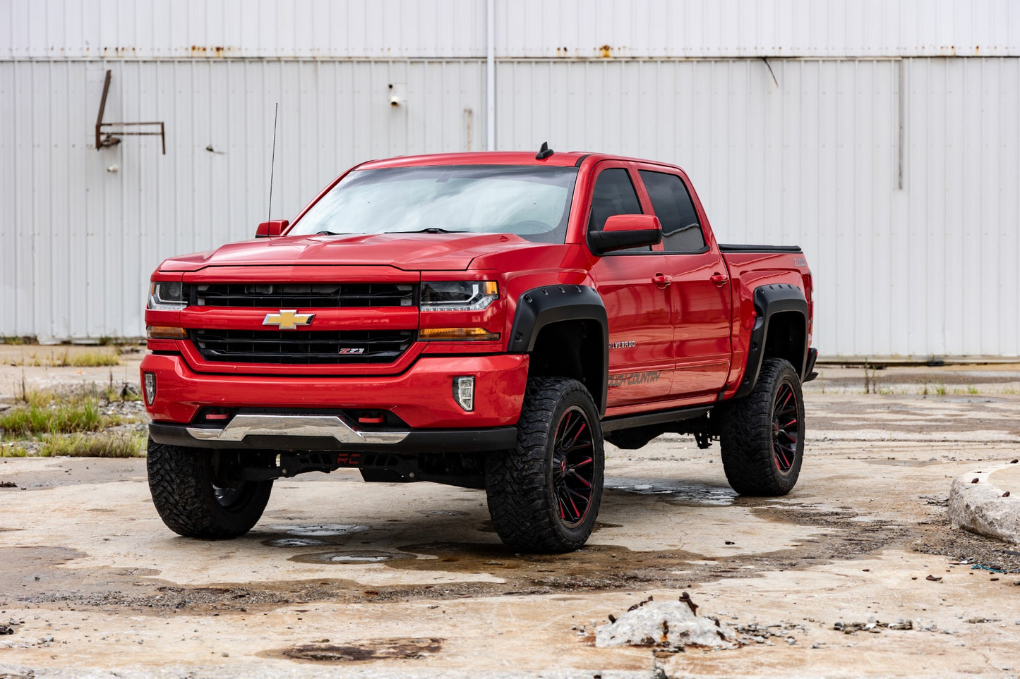 POCKET FENDER FLARES CHEVY SILVERADO 1500 (14-18)/SILVERADO 2500 HD (15-19)