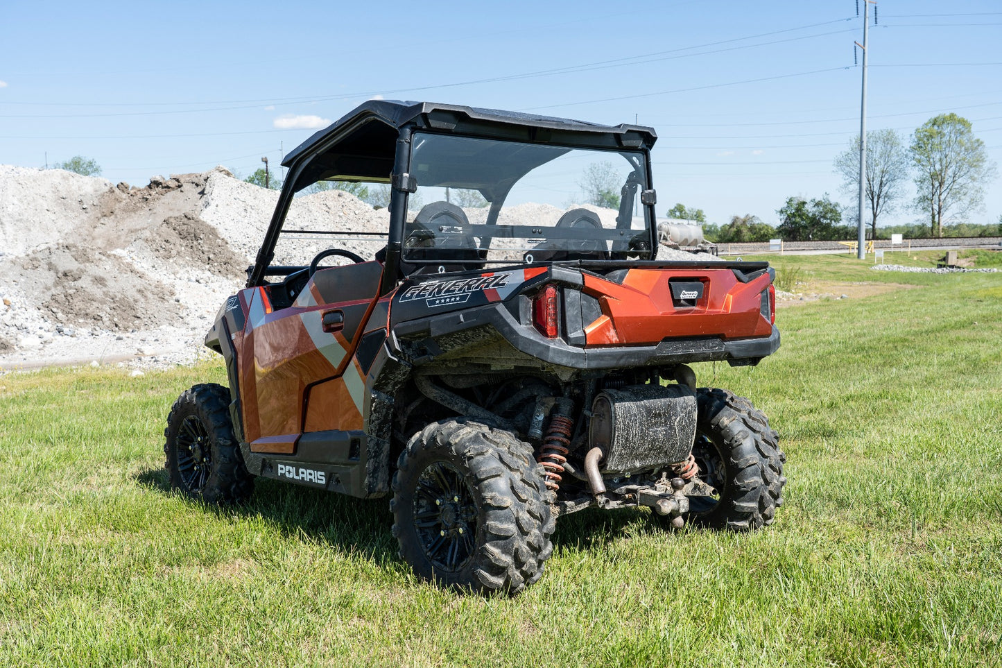 REAR CAB PANEL POLARIS GENERAL/GENERAL XP