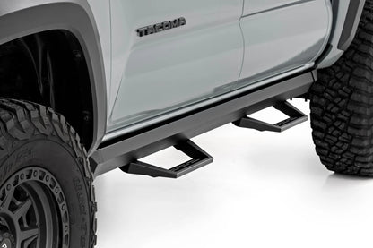 SR2 ADJUSTABLE ALUMINUM STEPS DOUBLE CAB | TOYOTA TACOMA 2WD/4WD (05-23)