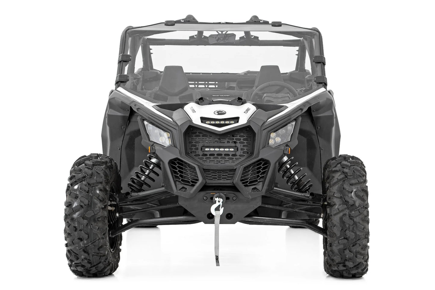 LED LIGHT KIT COWL MOUNT | 6" BLACK SLIMLINE | CAN-AM MAVERICK X3