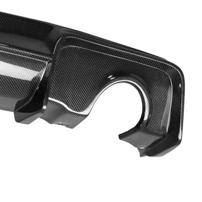 TYPE-MB CARBON FIBER REAR DIFFUSER FOR 2020-2022 DODGE CHARGER WIDEBODY