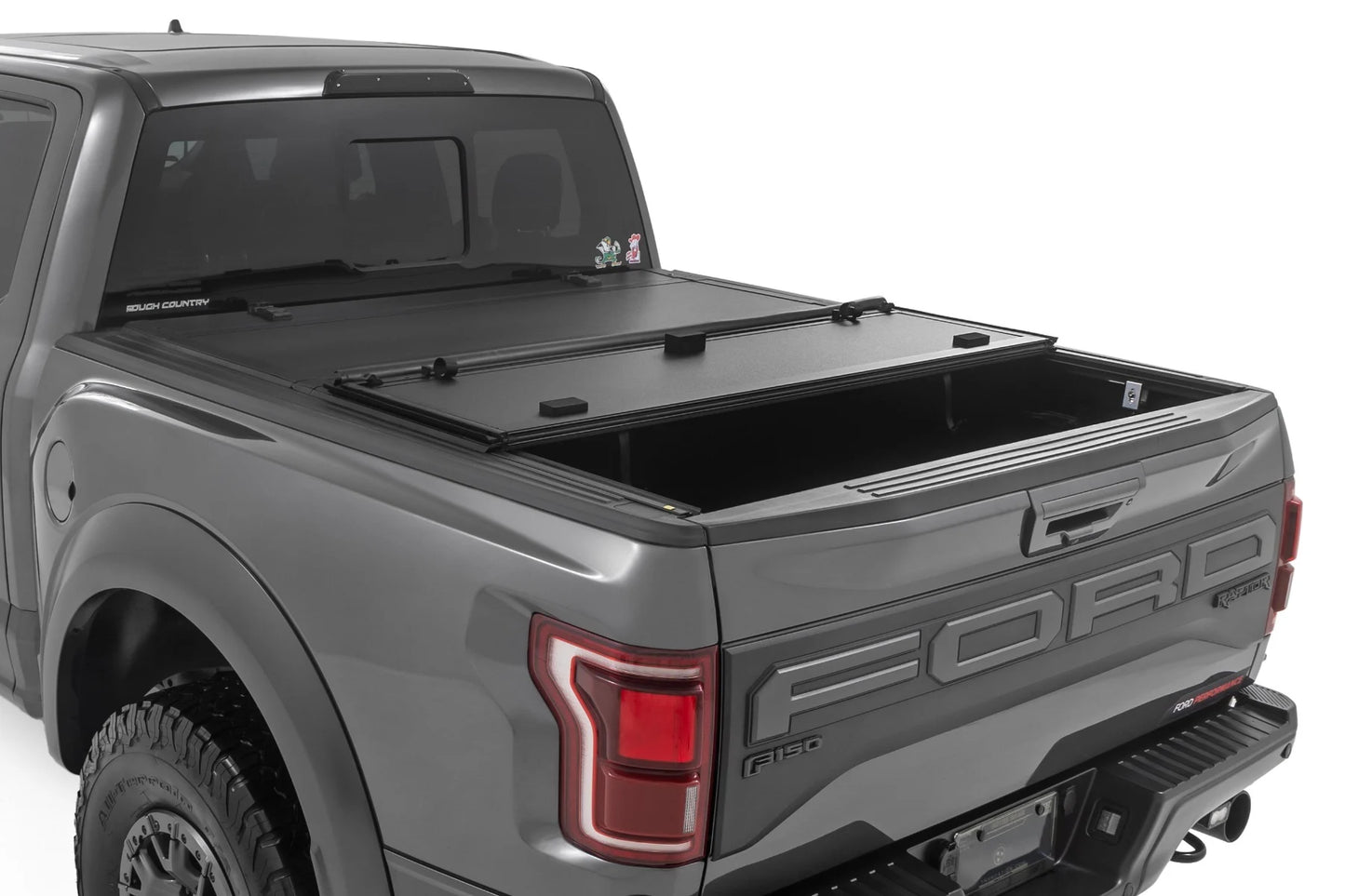 HARD TRI-FOLD FLIP UP BED COVER 5'7" BED | FORD F-150 (21-24)/F-150 LIGHTNING (22-24)