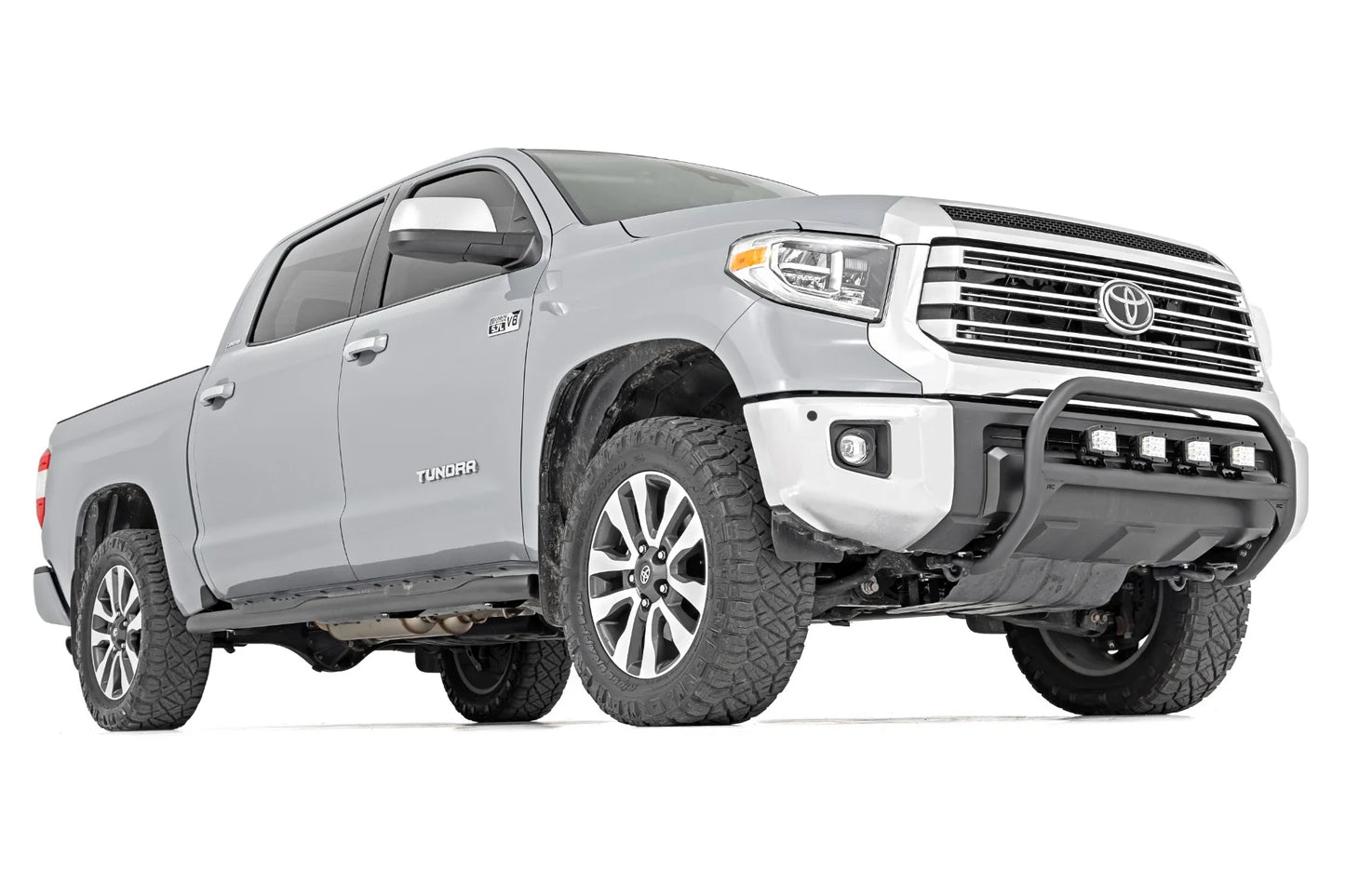 OVAL NERF STEP CREW CAB | BLACK | TOYOTA TUNDRA 2WD/4WD (07-21)