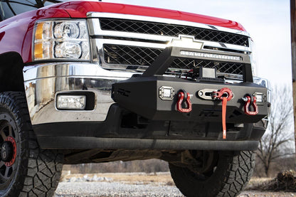 EXO WINCH MOUNT KIT CHEVY SILVERADO 2500 HD/3500 HD 2WD/4WD (2011-2019)