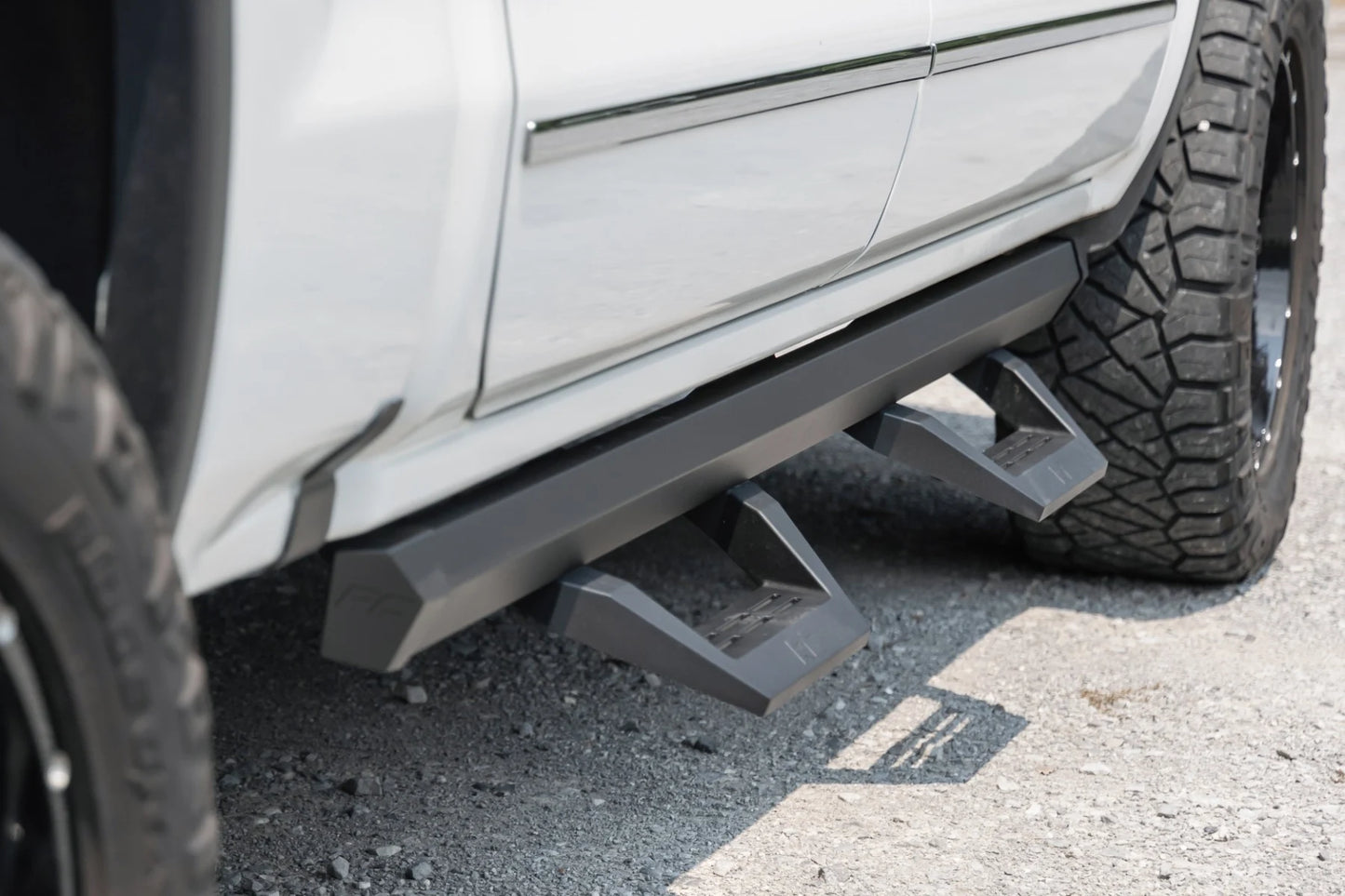 SRX2 Adj Aluminum Step Crew Cab | Chevy/GMC 1500/2500HD/3500HD (07-18 & Classic)