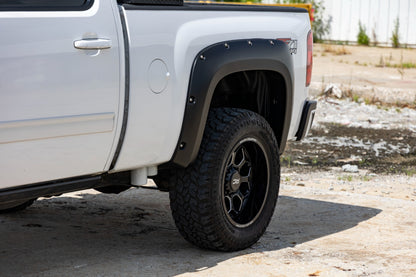 POCKET FENDER FLARES 6'7" & 8' BED | CHEVY SILVERADO 1500/2500HD/3500HD (07-14)