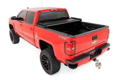 Soft Tri-Fold Bed Cover Chevy/GMC 1500 (2014-2018)