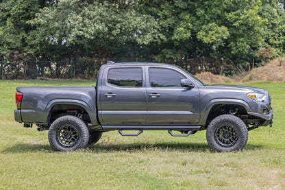 SRX2 ADJ ALUMINUM STEP DOUBLE CAB | TOYOTA TACOMA 2WD/4WD (2005-2023)