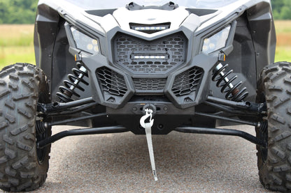 LED LIGHT KIT GRILLE MOUNT | 6" BLACK SLIMLINE | CAN-AM MAVERICK X3