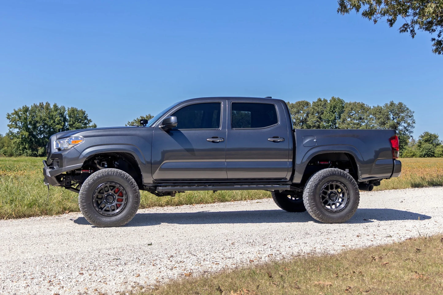 BA2 RUNNING BOARDS SIDE STEP BARS | DOUBLE CAB | TOYOTA TACOMA (05-23)