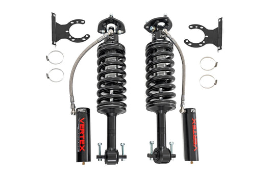 VERTEX 2.5 REMOTE RESERVOIR LEVELING COILOVERS 2 INCH | CHEVY/GMC SIERRA/SILVERADO 1500 (19-26)