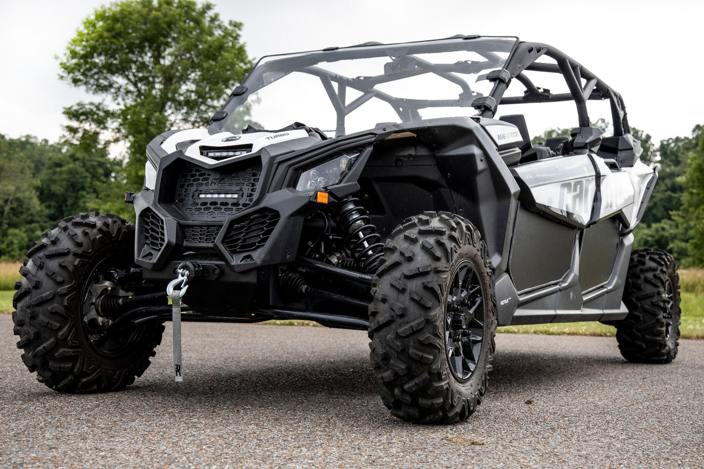 LED LIGHT KIT COWL MOUNT | 6" BLACK SLIMLINE | CAN-AM MAVERICK X3