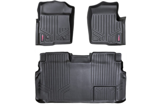 FLOOR MATS FR & RR | 1 RET HOOK | FORD F-150 2WD/4WD (2009-2012)