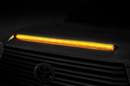 LED LIGHT KIT HOOD BULGE | 40" WHITE/AMBER STRIP | TOYOTA TUNDRA (14-21)