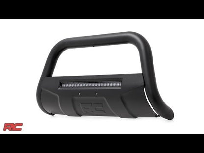 BLACK LED BULL BAR TOYOTA TACOMA 2WD/4WD (2005-2015)