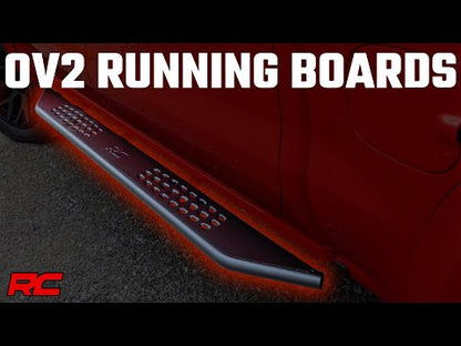 OV2 Running Boards Side Step Bars | Crew Cab | Chevy/GMC 1500/2500HD (19-25)