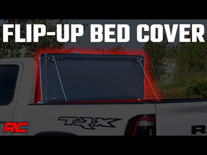 HARD TRI-FOLD FLIP UP BED COVER 5'7" BED | FORD F-150 (21-24)/F-150 LIGHTNING (22-24)