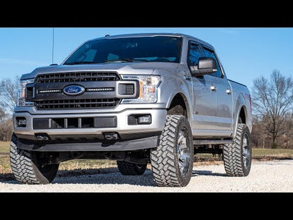 FORD DUAL 10IN LED GRILLE KIT (18-20 F-150 XLT)