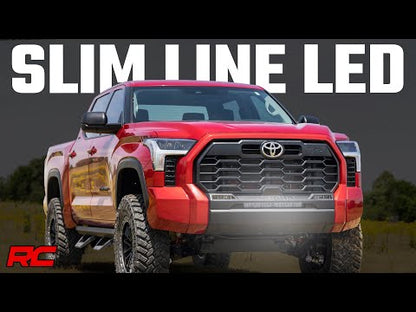 LED LIGHT KIT BUMPER MOUNT | 20" BLACK SLIM LINE | TOYOTA TUNDRA (22-24)