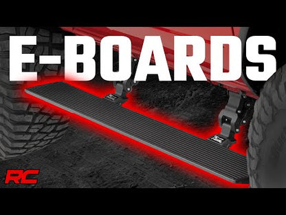 POWER RUNNING BOARDS LIGHTED | CREWMAX | TOYOTA TUNDRA (22-24)