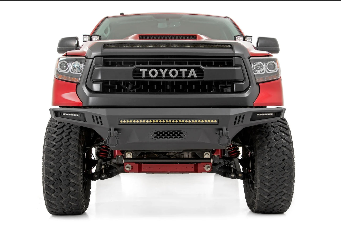 LED LIGHT KIT HOOD BULGE | 40" WHITE/AMBER STRIP | TOYOTA TUNDRA (14-21)