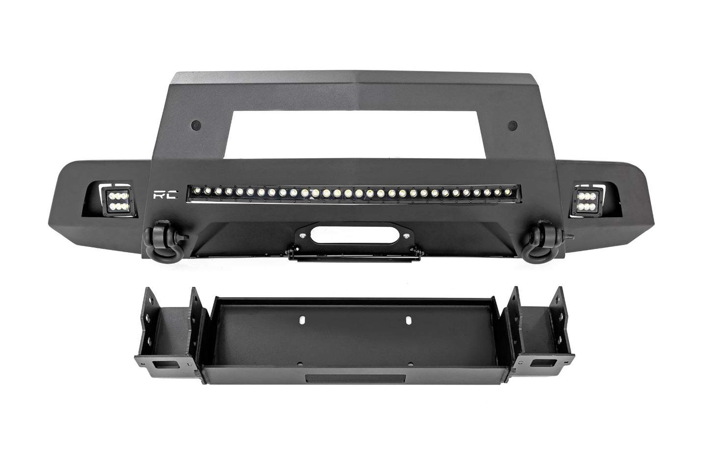 HIDDEN WINCH BUMPER CHEVY SILVERADO 1500 2WD/4WD (2019-2022)