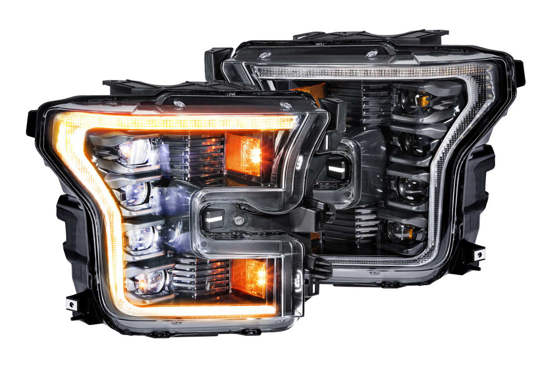 Ford Raptor Leds FORD RAPTOR (16-21)/F-150 (15-17): XB LED HEADLIGHTS (AMBER) – OFFROAD ...