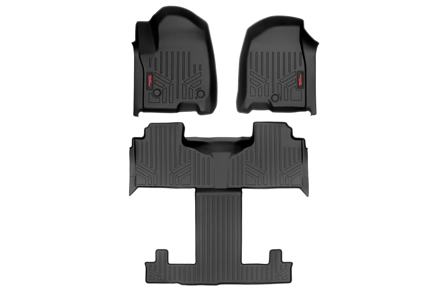 FLOOR MATS FR & RR | FR/RR BUCKET | CHEVY/GMC TAHOE/YUKON (21-24)