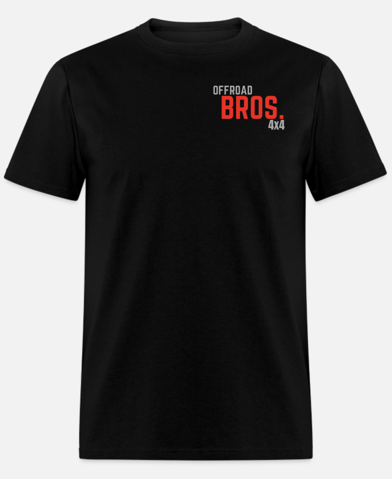 BLACK T-SHIRT BY OFFROAD BROS. 4X4