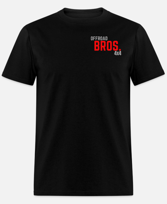 BLACK T-SHIRT BY OFFROAD BROS. 4X4
