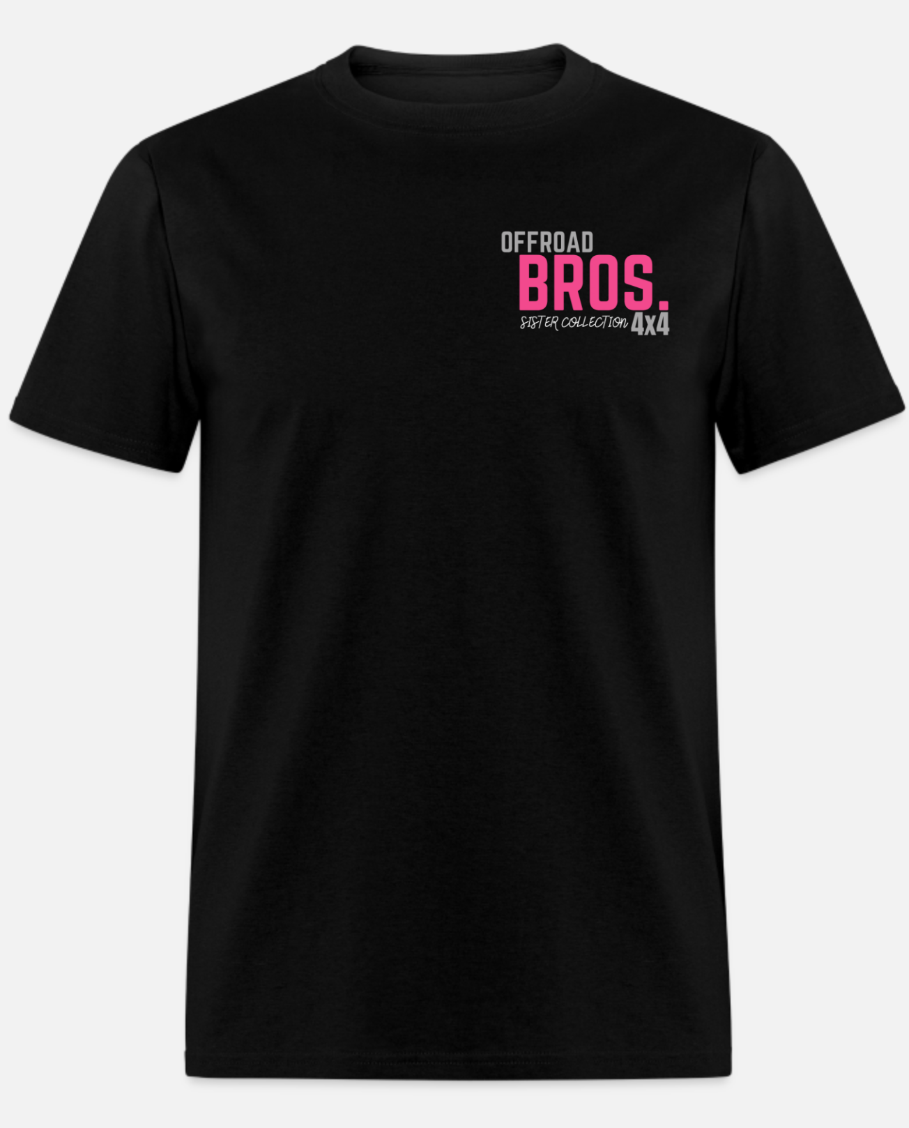 BLACK T-SHIRT FROM SISTER COLLECTION BY OFFROAD BROS. 4X4