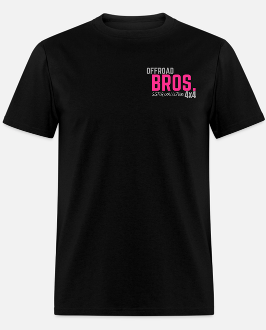 BLACK T-SHIRT FROM SISTER COLLECTION BY OFFROAD BROS. 4X4