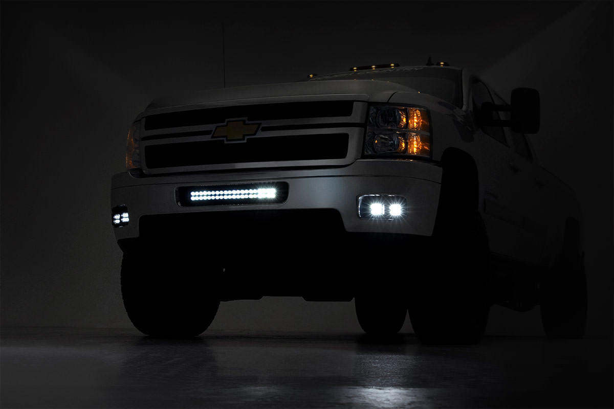 CHEVROLET LED FOG LIGHT KIT (11-14 SILVERADO HD)