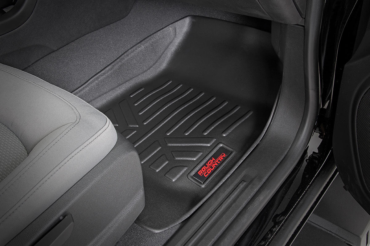 FLOOR MATS FR & RR | CREW | CHEVY/GMC CANYON/COLORADO 2WD/4WD (2015-2022)