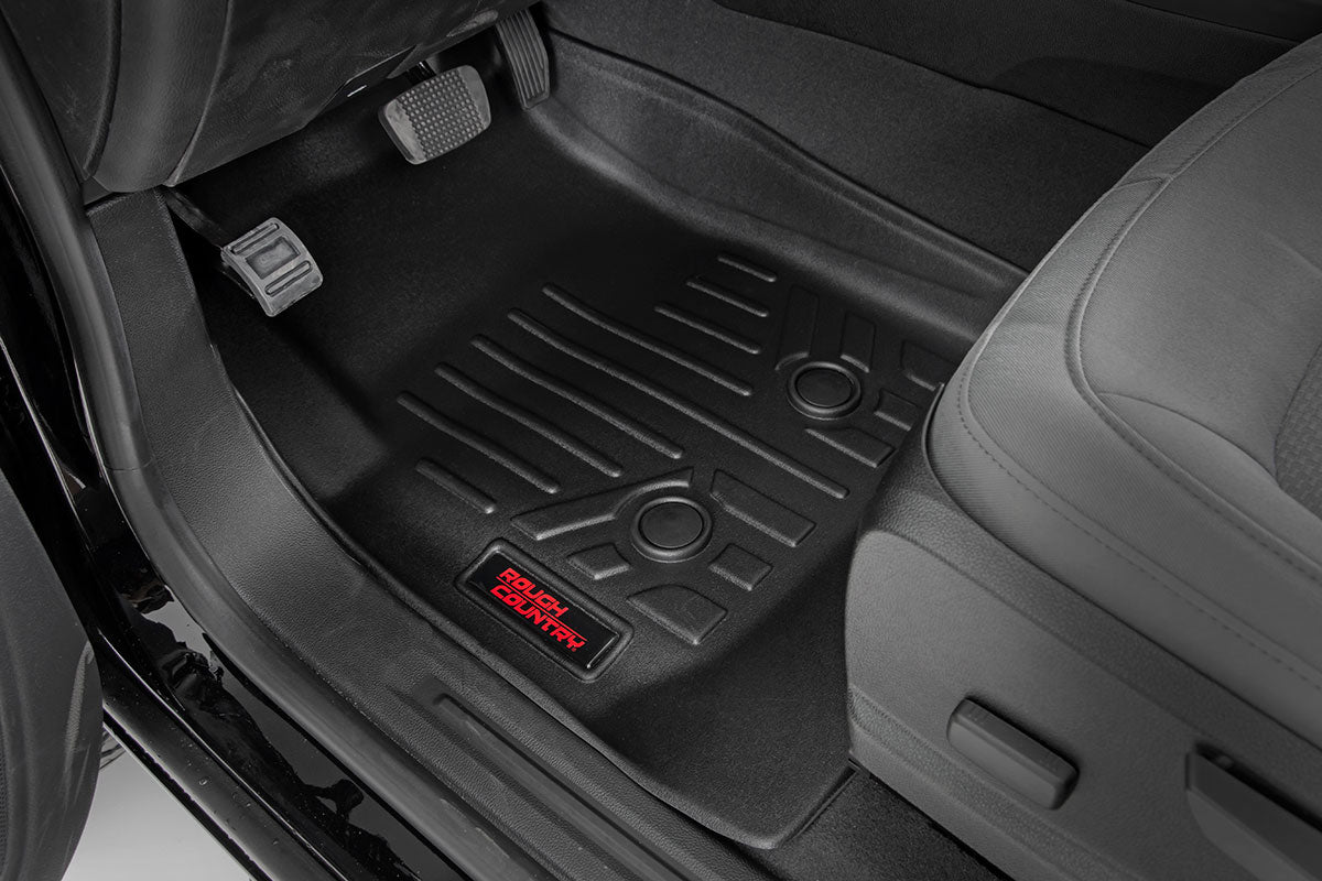 FLOOR MATS FR & RR | CREW | CHEVY/GMC CANYON/COLORADO 2WD/4WD (2015-2022)