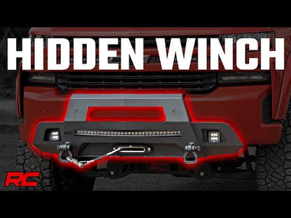 HIDDEN WINCH BUMPER CHEVY SILVERADO 1500 2WD/4WD (2019-2022)