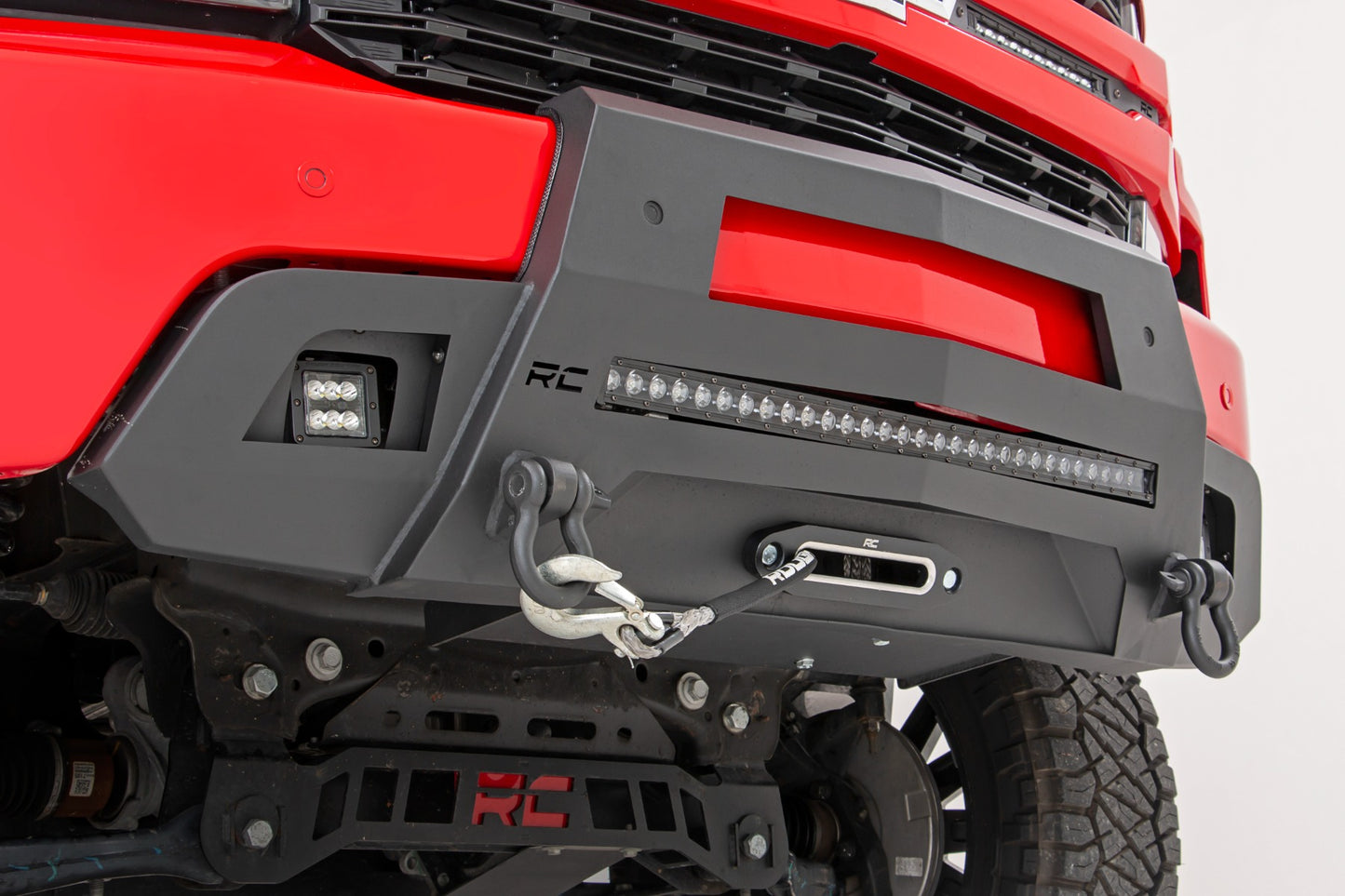 HIDDEN WINCH BUMPER CHEVY SILVERADO 1500 2WD/4WD (2019-2022)