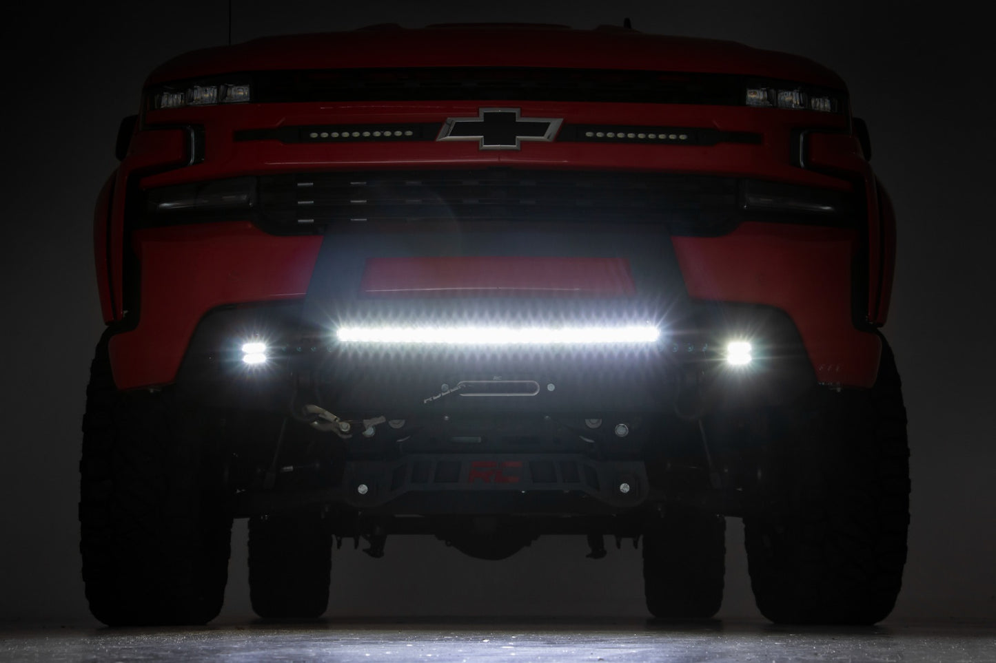 HIDDEN WINCH BUMPER CHEVY SILVERADO 1500 2WD/4WD (2019-2022)