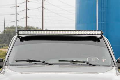 LED LIGHT MOUNT UPPER WINDSHIELD | 50" CURVED | CHEVY/GMC 1500 (14-18)