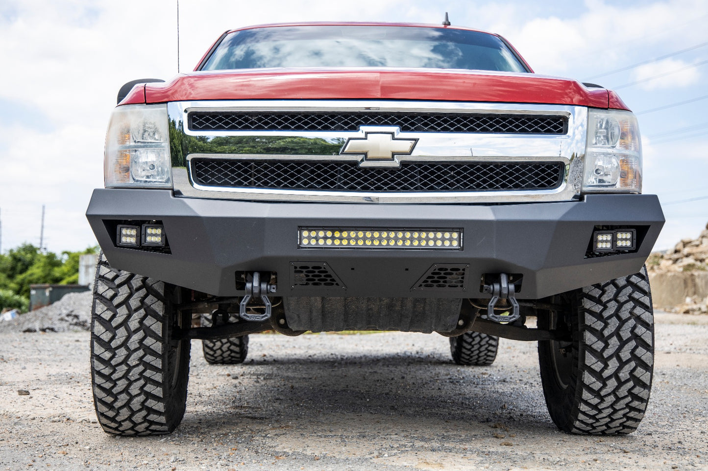 FRONT BUMPER CHEVY SILVERADO 1500 2WD/4WD (2007-2013)